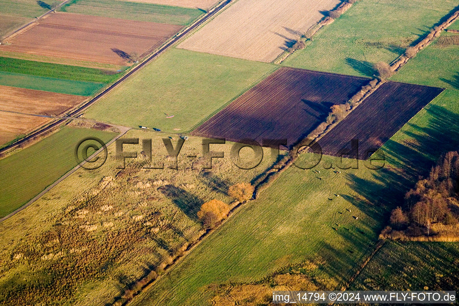 Winden in the state Rhineland-Palatinate, Germany from the drone perspective