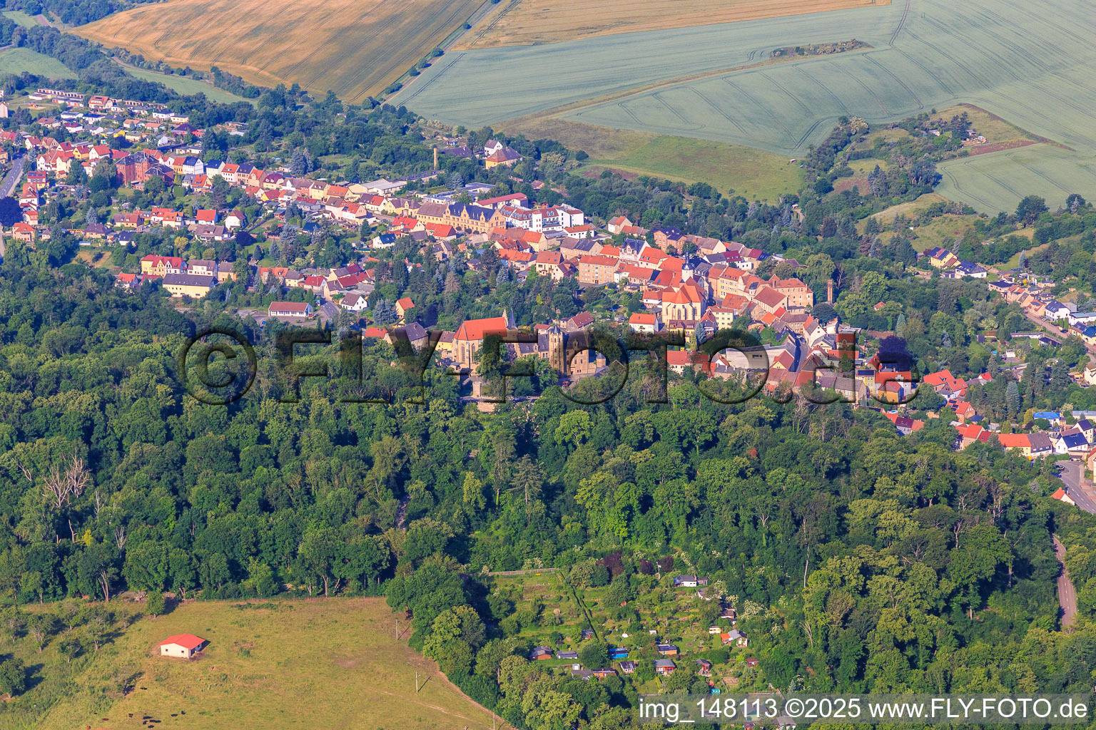 Castle Mansfeld in Mansfeld in the state Saxony-Anhalt, Germany