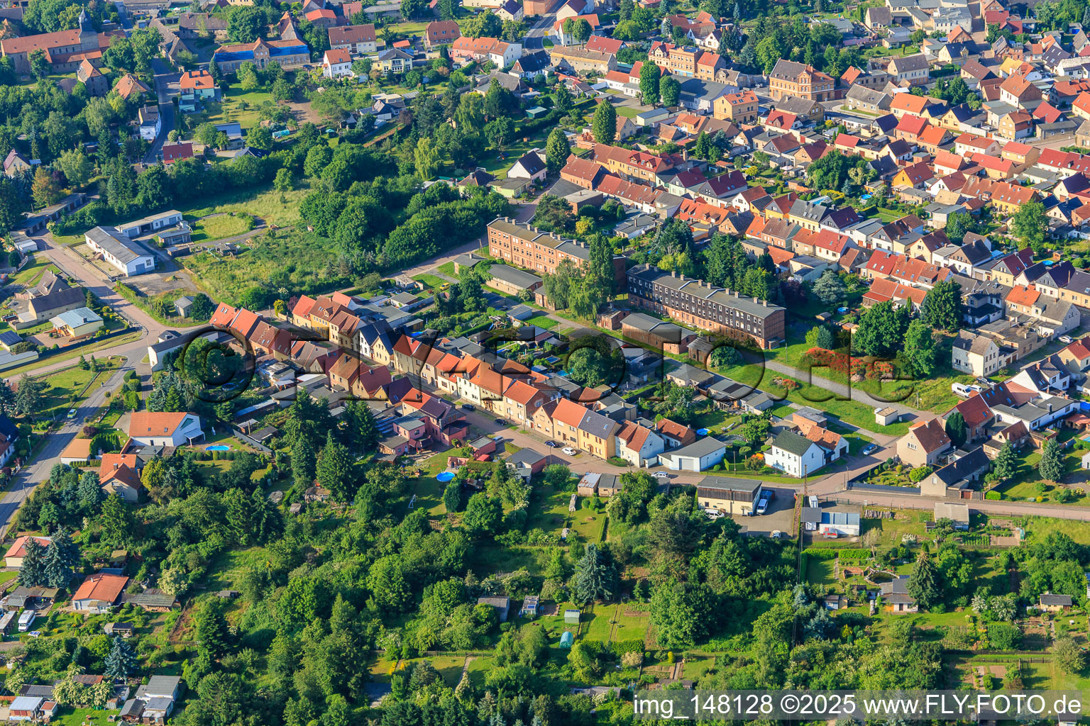 Krausenstr in Klostermansfeld in the state Saxony-Anhalt, Germany