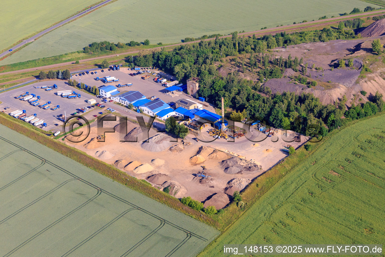 BARES Building Materials and Tire Service GmbH in the district Siersleben in Gerbstedt in the state Saxony-Anhalt, Germany