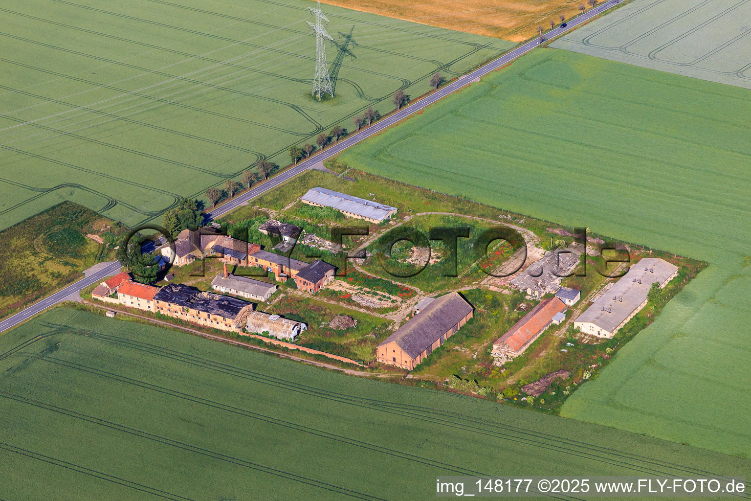Poultry Farm Welbsleben Processing Company mbH in the district Welbsleben in Arnstein in the state Saxony-Anhalt, Germany
