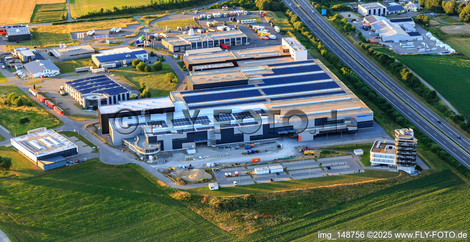 Bucher Stahlhandel GmbH, BAH Personaldienste GmbH and weisenburger bau GmbH in Zimmern ob Rottweil in the state Baden-Wuerttemberg, Germany