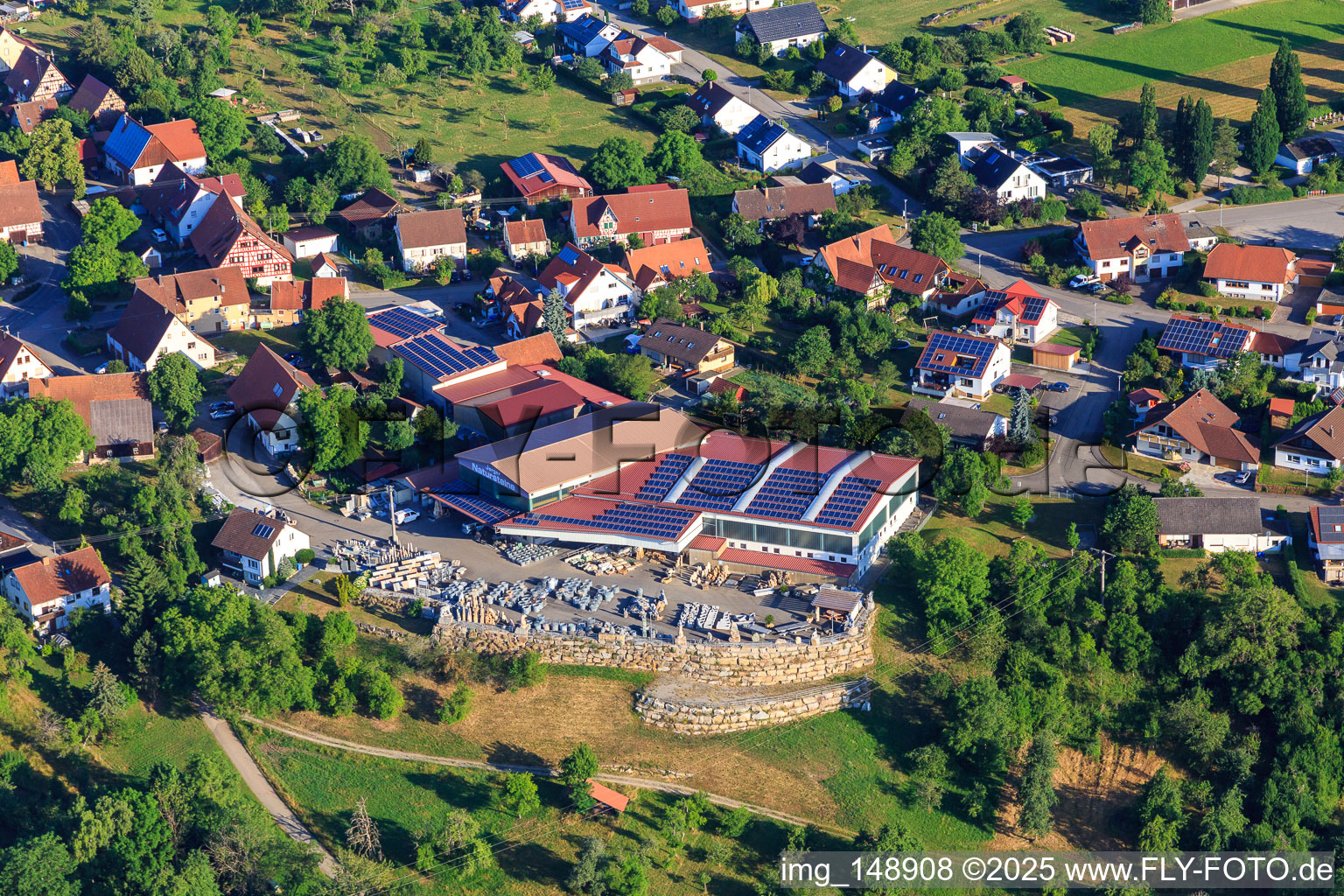 Jerger Natursteine GmbH in the district Bickelsberg in Rosenfeld in the state Baden-Wuerttemberg, Germany