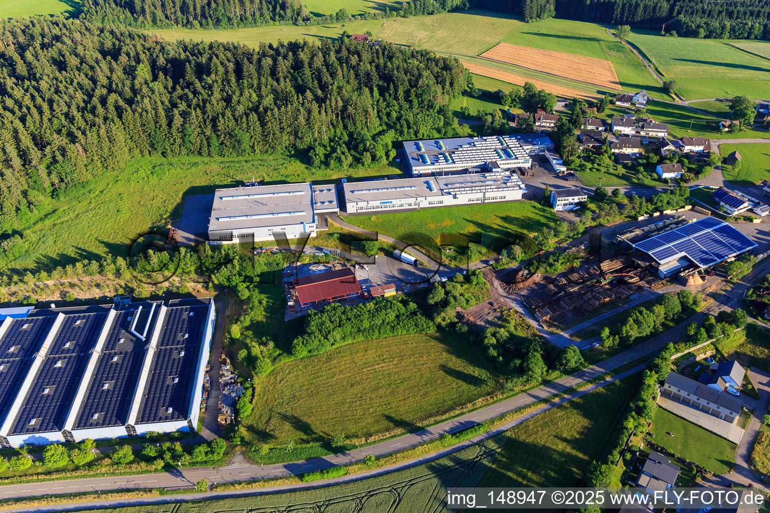 AIT Metallbearbeitung GmbH & Co. KG and Lohmüller Lodeco GmbH in the district Peterzell in Alpirsbach in the state Baden-Wuerttemberg, Germany