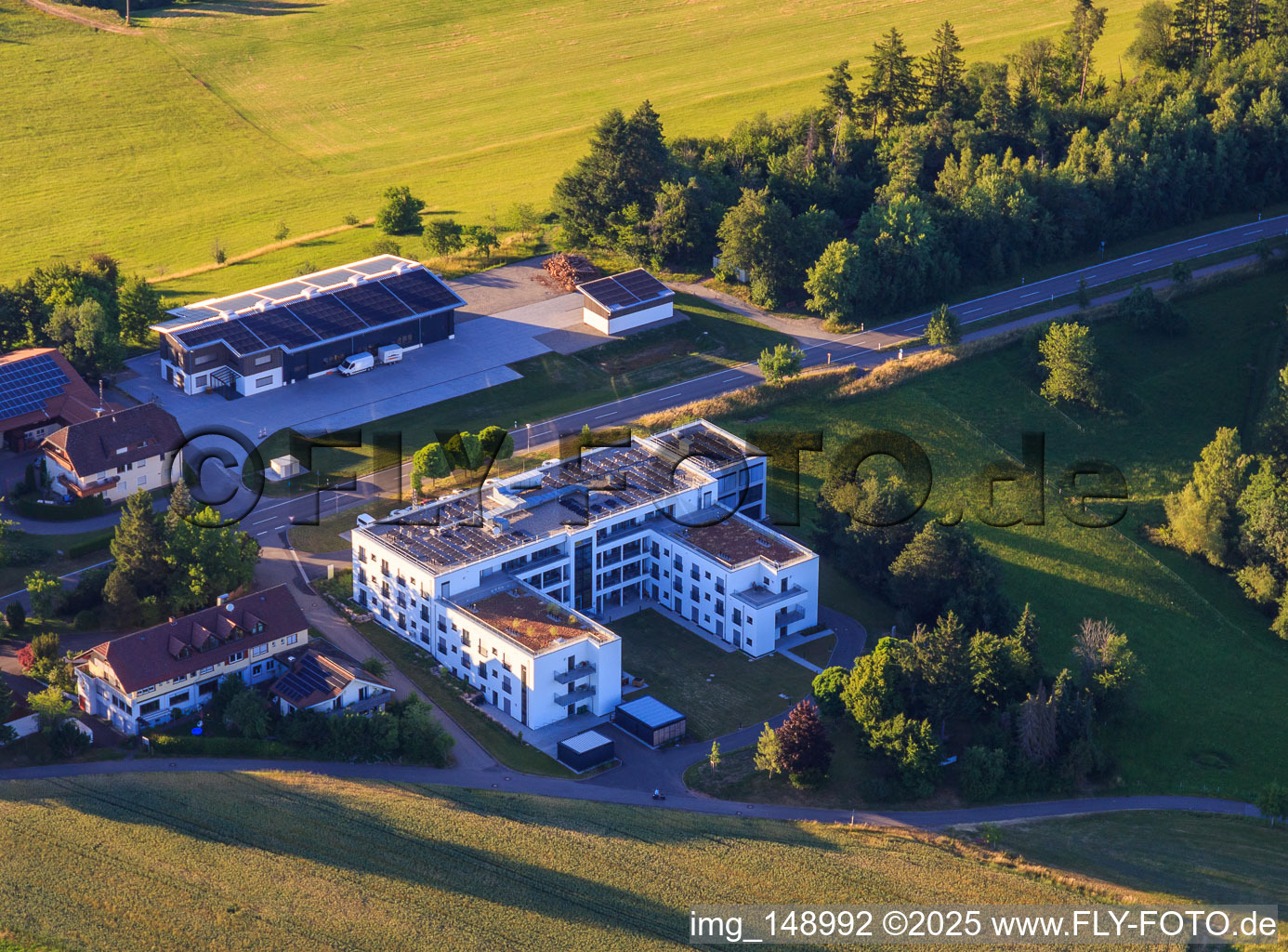 Life Center Feldsonne / JOIN-Courage to Live eV and new building of Miksch and Partner, Haus Weitblick in Loßburg in the state Baden-Wuerttemberg, Germany