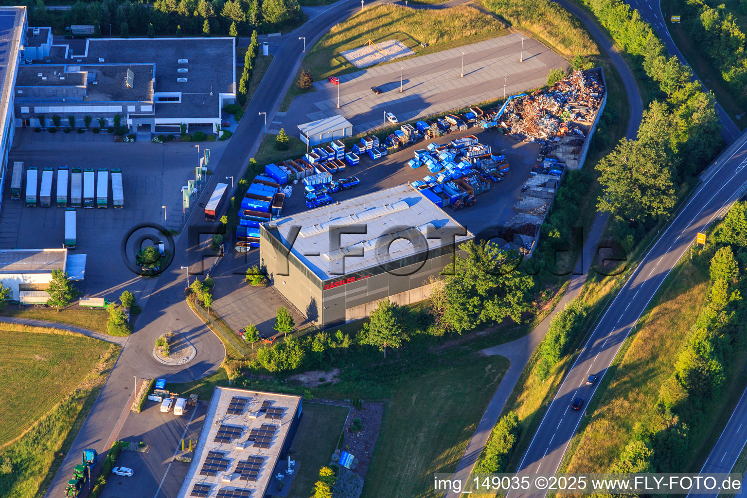 Gässler Recycling GmbH & Co. KG in Dornstetten in the state Baden-Wuerttemberg, Germany