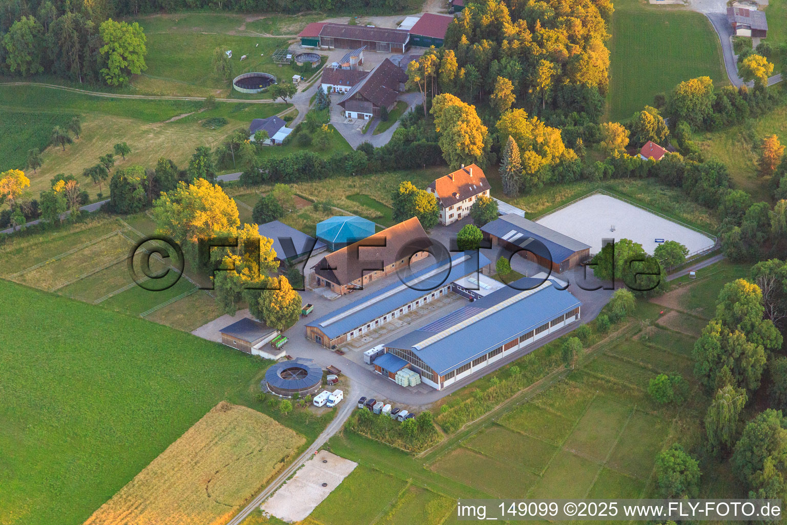 Kaltenbach Equestrian Center, Marienhof Sulz in Sulz am Neckar in the state Baden-Wuerttemberg, Germany