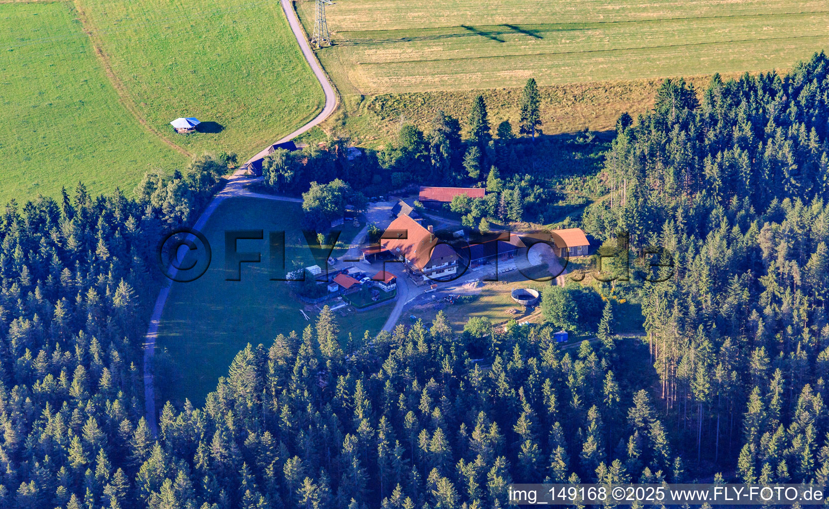 Schwarzwaldhof am Langenberg in the district Bruck in Schramberg in the state Baden-Wuerttemberg, Germany