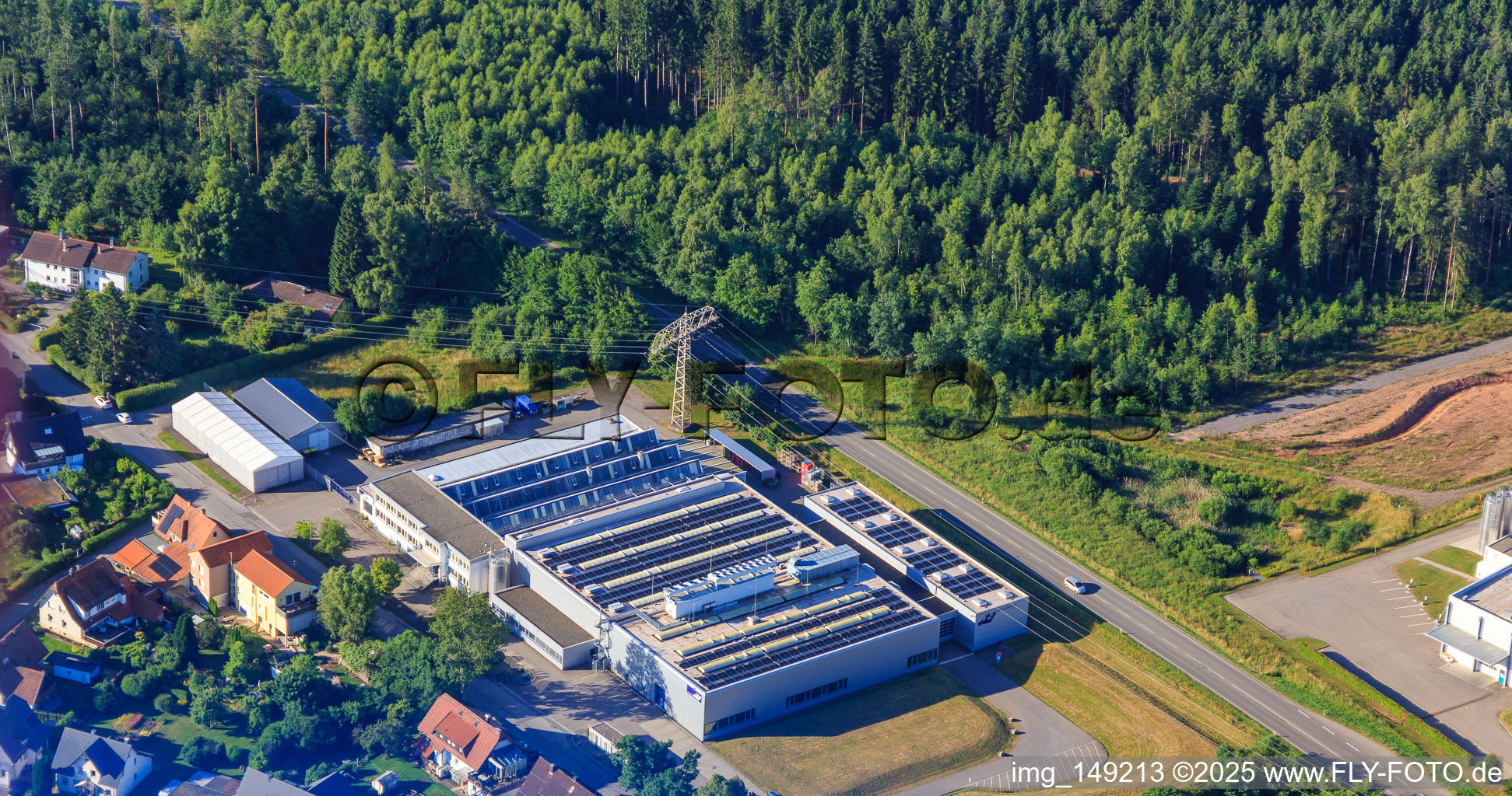 Plastics and Electrical Engineering GmbH in Mönchweiler in the state Baden-Wuerttemberg, Germany