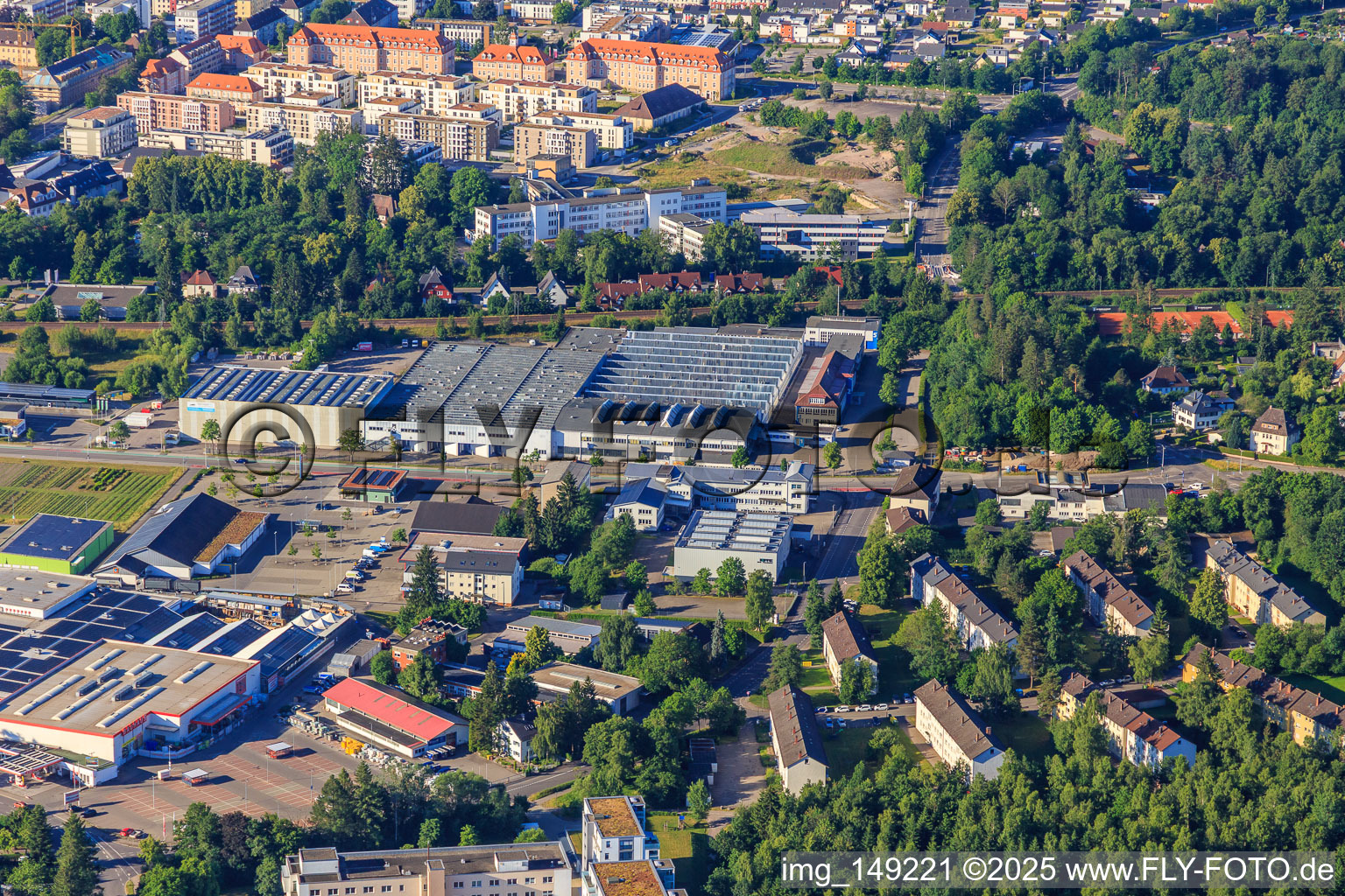 Tüselmann Reinigungstechnik OHG, Revox Deutschland GmbH, Bst Hydraulics GmbH and fruitcore robotics production in the district Villingen in Villingen-Schwenningen in the state Baden-Wuerttemberg, Germany