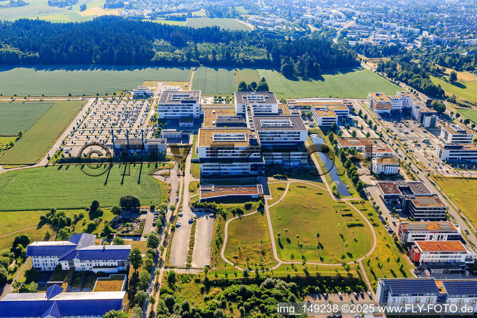 Black Forest Baar Clinic in the district Villingen in Villingen-Schwenningen in the state Baden-Wuerttemberg, Germany