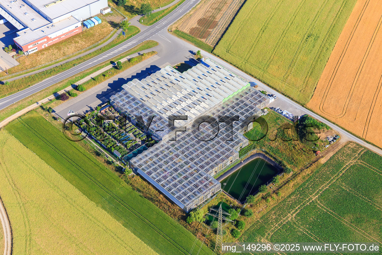 Flowers Längle in Dunningen in the state Baden-Wuerttemberg, Germany