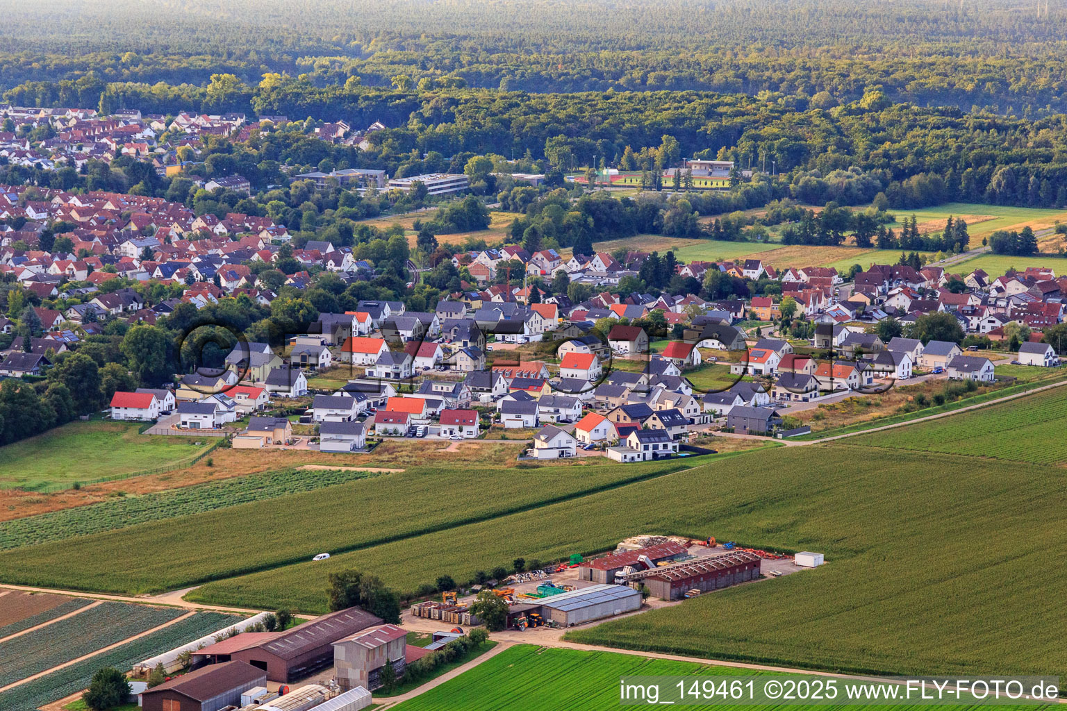 NBF K2 from the northwest in Kandel in the state Rhineland-Palatinate, Germany