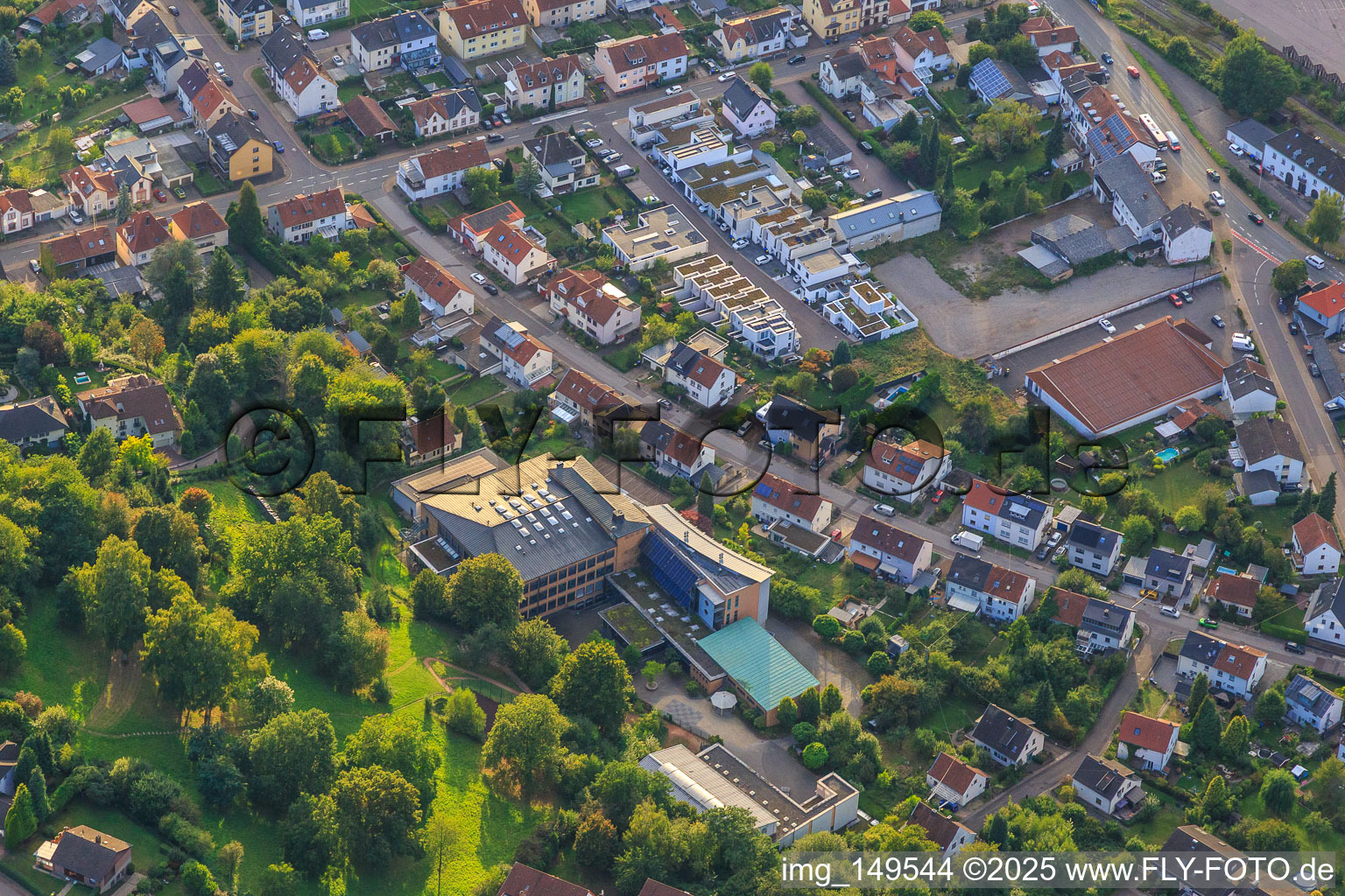 Peter Wust High School in Merzig in the state Saarland, Germany