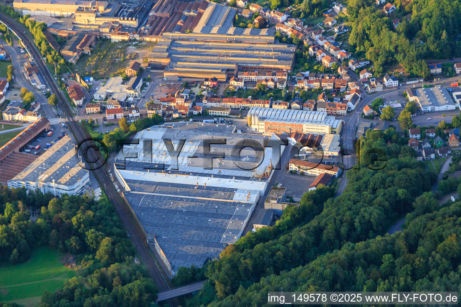 Villeroy & Boch AG sanitary factory in Mettlach in the state Saarland, Germany