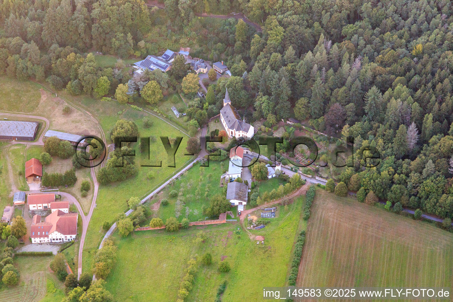 Church and Refuge St. Gangolf GmbH in Mettlach in the state Saarland, Germany