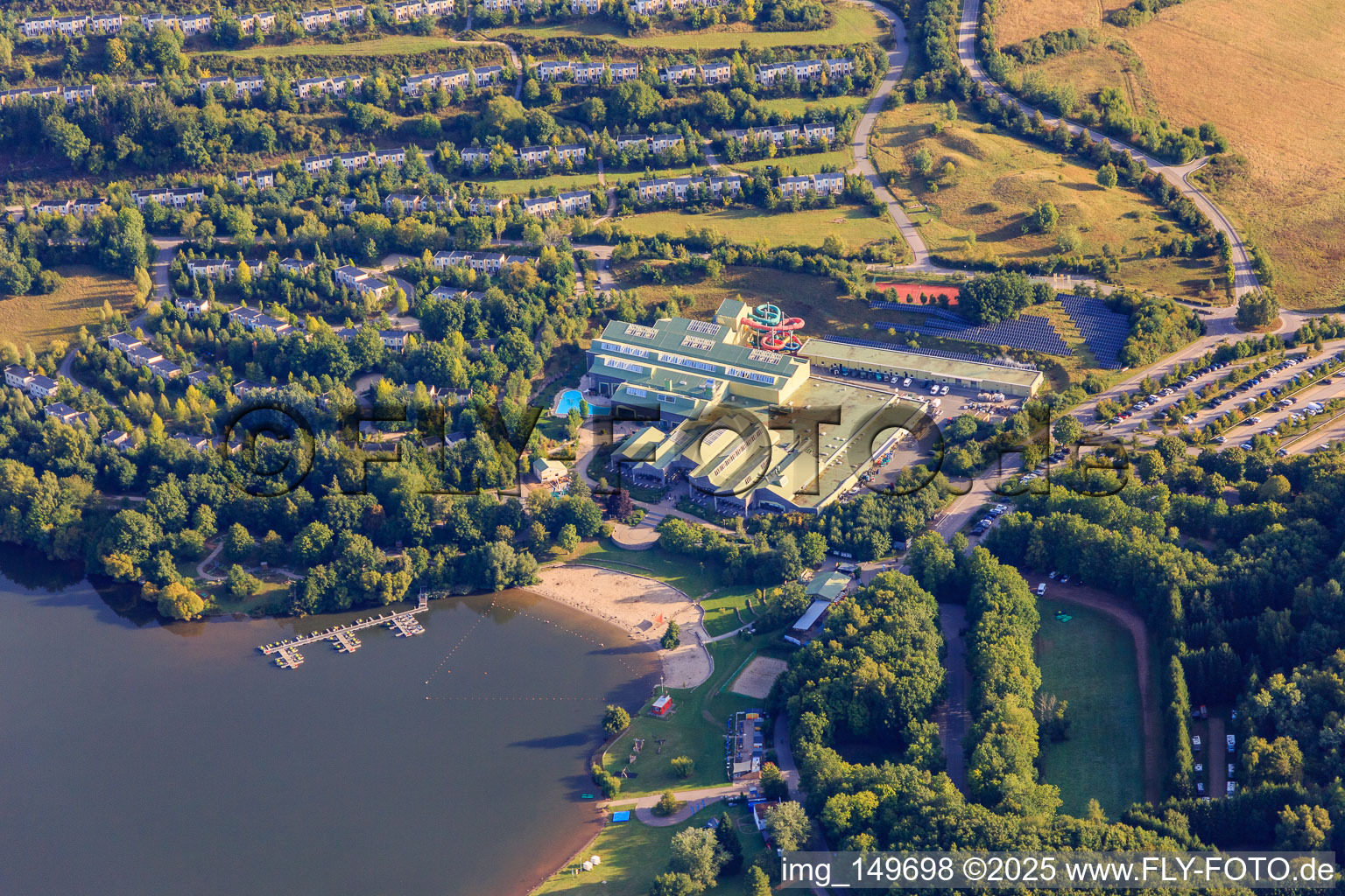 Center Parcs Bostalsee in the district Gonnesweiler in Nohfelden in the state Saarland, Germany