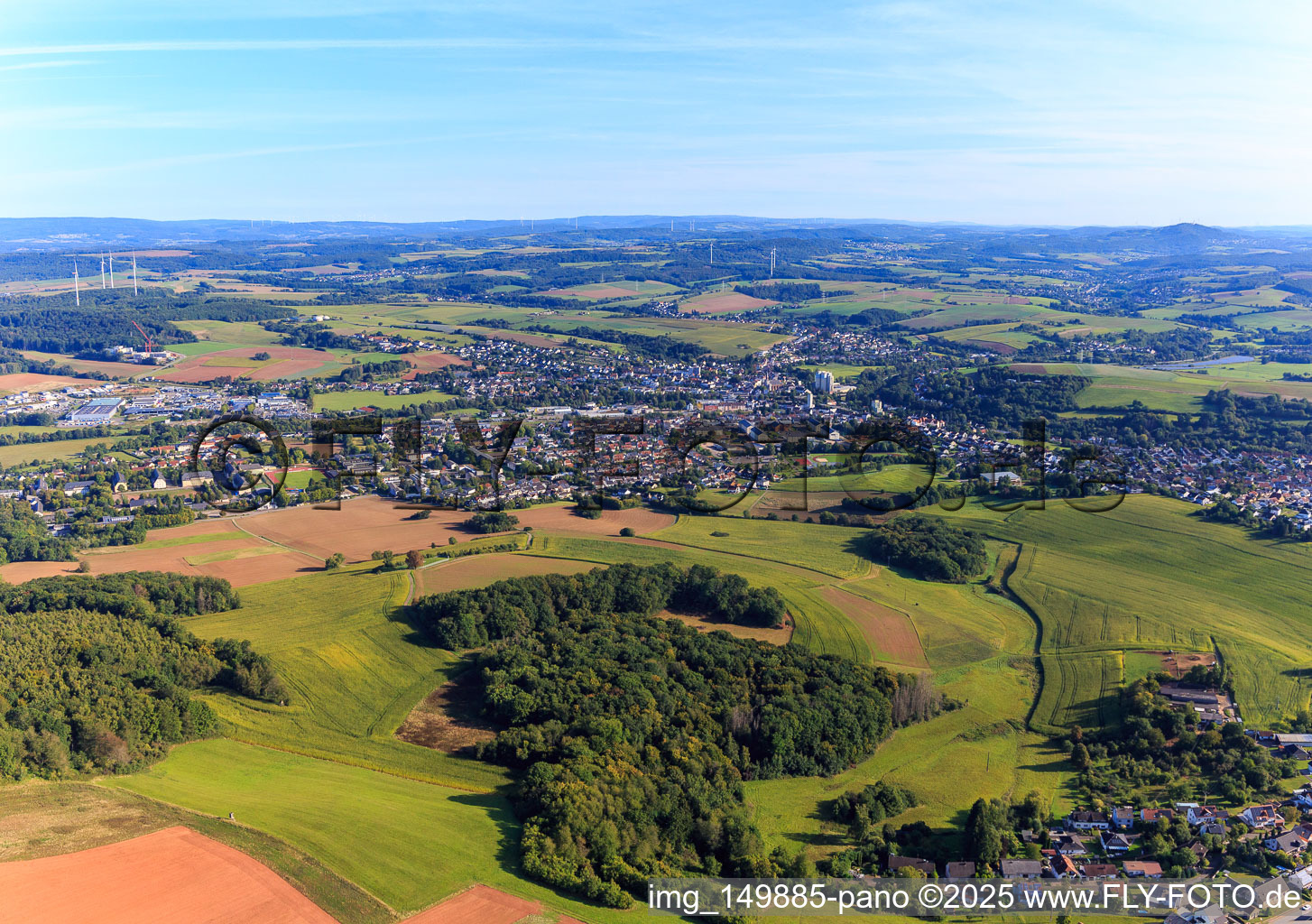 From the southwest in Lebach in the state Saarland, Germany