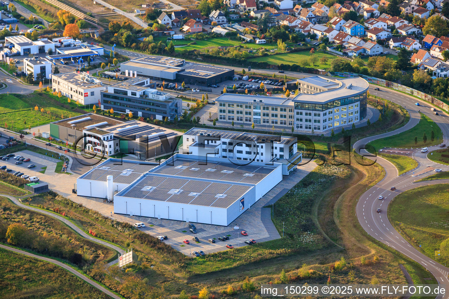 WEPTECH elektronik GmbH (Headquarters) and Schmitt Spezialmaschinenbau in the district Queichheim in Landau in der Pfalz in the state Rhineland-Palatinate, Germany