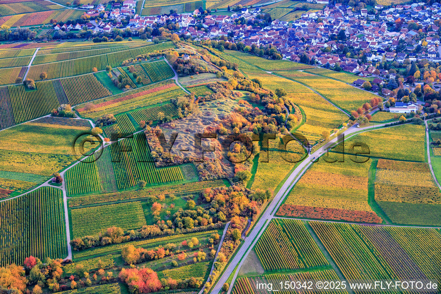 Nature reserve "Kleine Kalmit" in the district Arzheim in Landau in der Pfalz in the state Rhineland-Palatinate, Germany