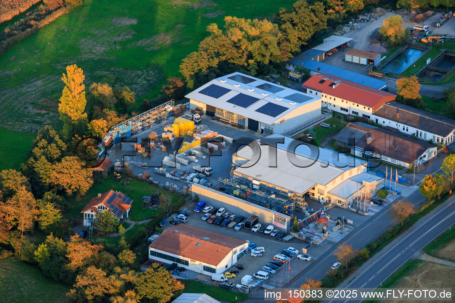 Union Bauzentrum Hornbach BZA-Kapellen in the district Kapellen in Kapellen-Drusweiler in the state Rhineland-Palatinate, Germany