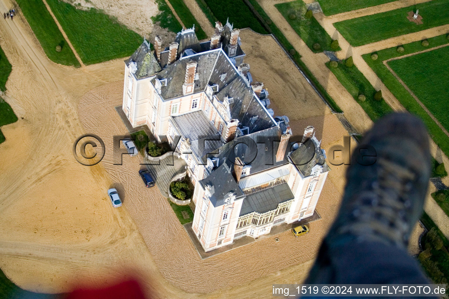 Le Domaine de la Pierre Castle in Coudrecieux in the state Sarthe, France