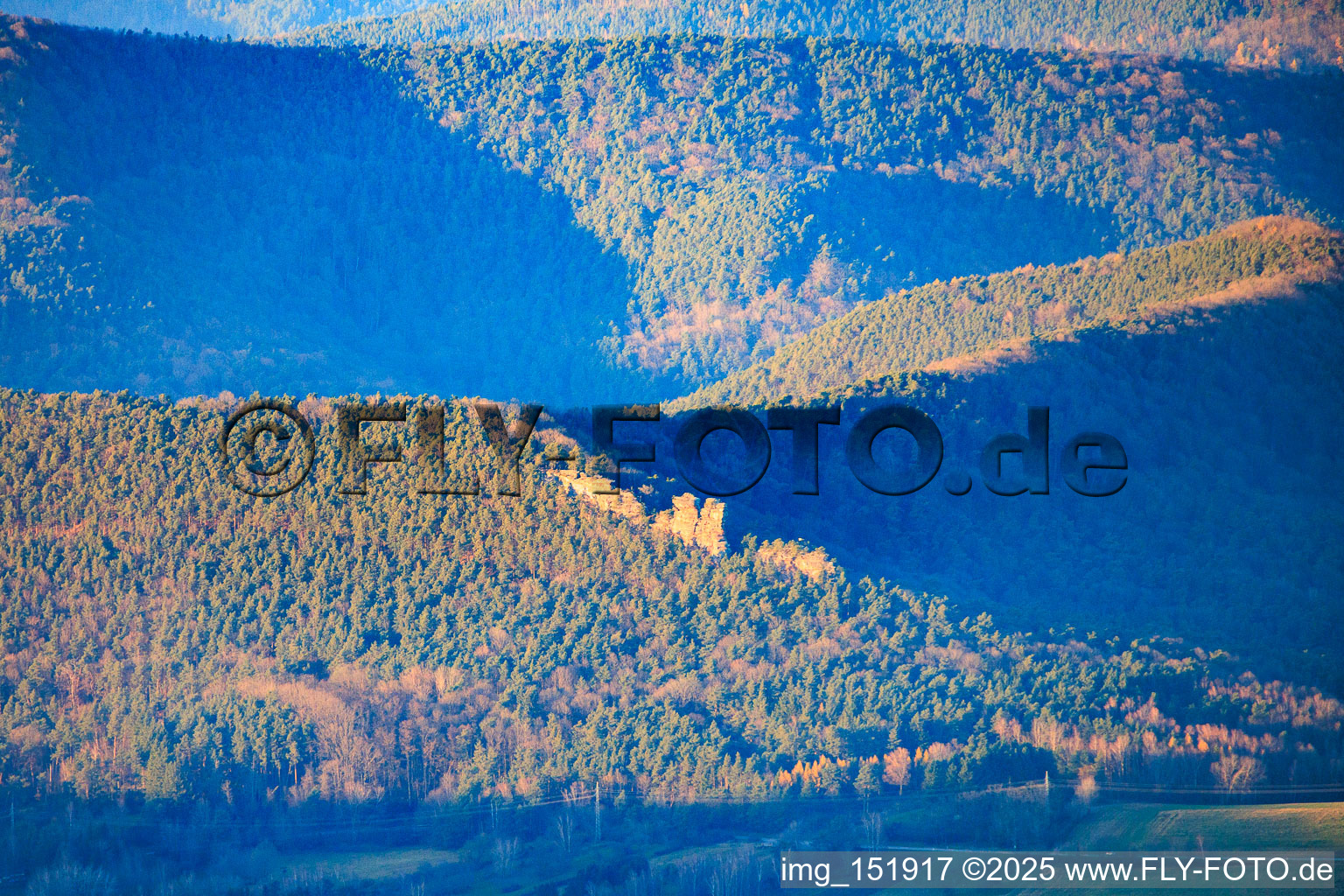 Dimbergpfeiler sandstone climbing rocks in the Palatinate Forest in the district Gossersweiler in Gossersweiler-Stein in the state Rhineland-Palatinate, Germany