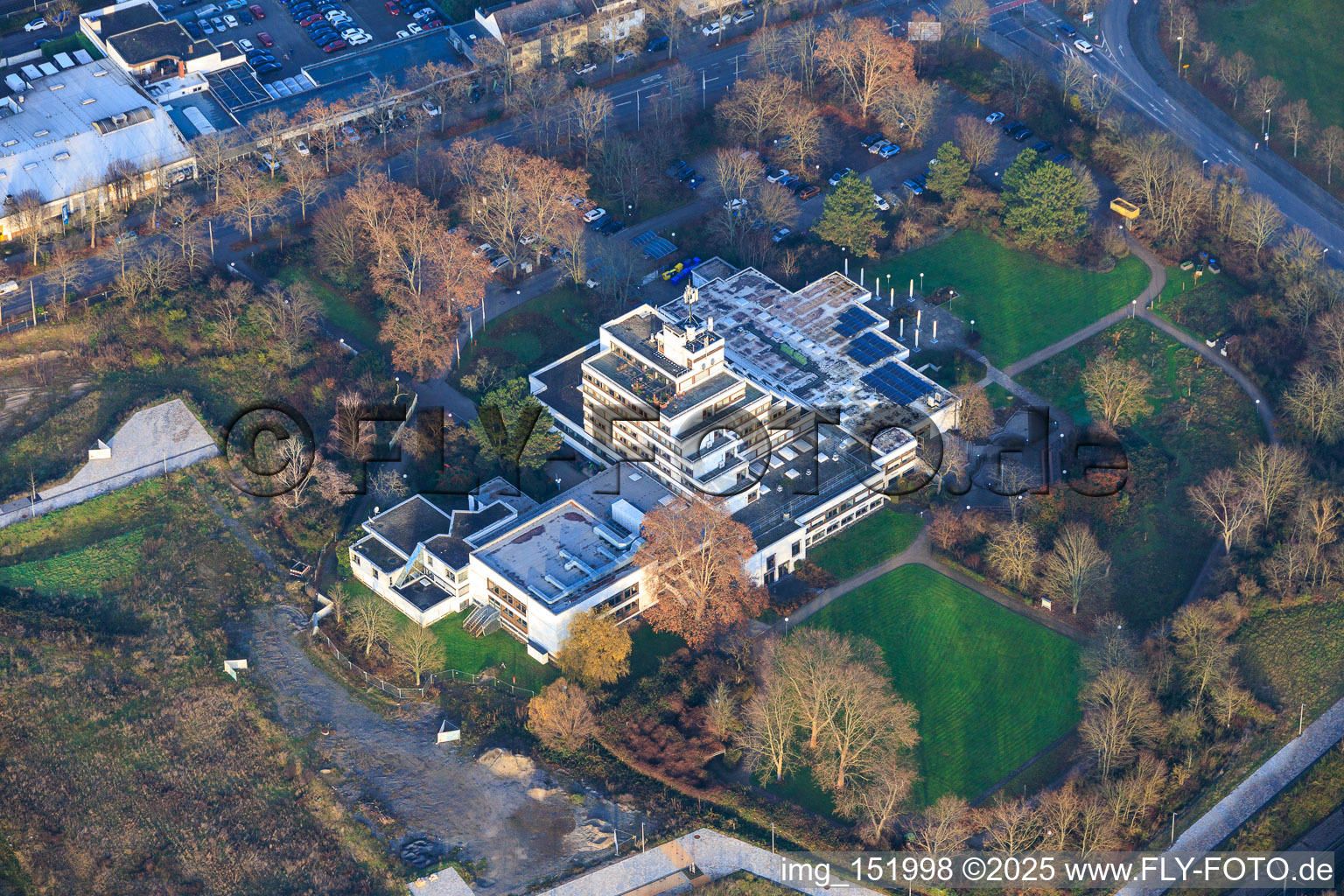 Heinrich Pesch Hotel and Heinrich Pesch House - Catholic Academy Rhine-Neckar in the district West in Ludwigshafen am Rhein in the state Rhineland-Palatinate, Germany