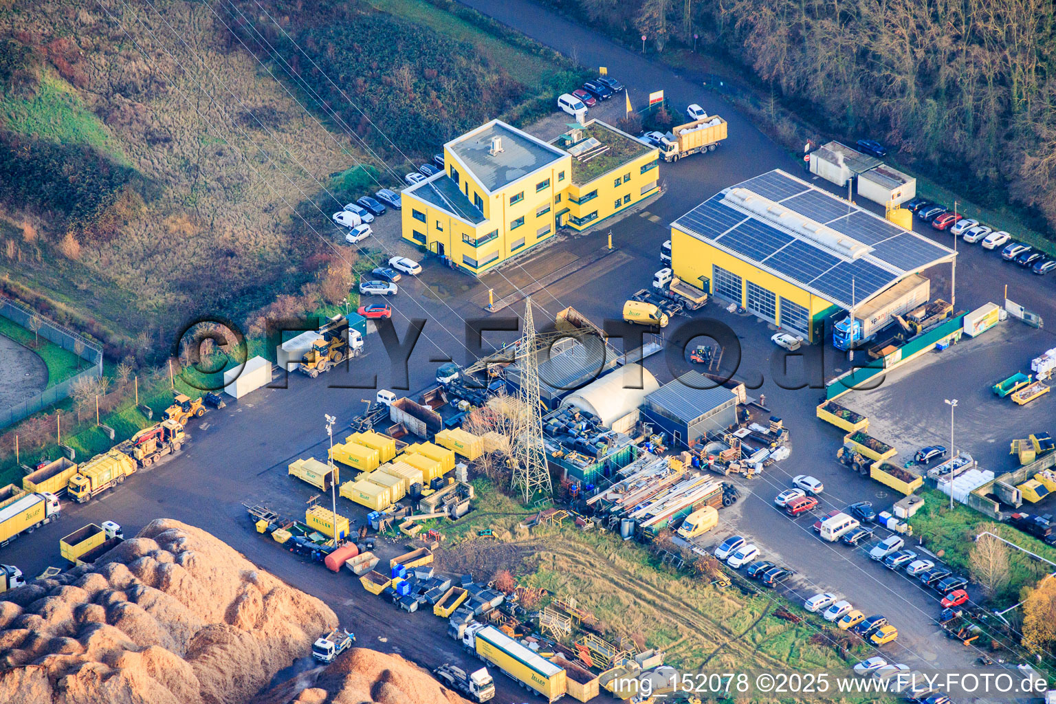 PFALZKOM Data Center DCRN II in Mutterstadt in the state Rhineland-Palatinate, Germany