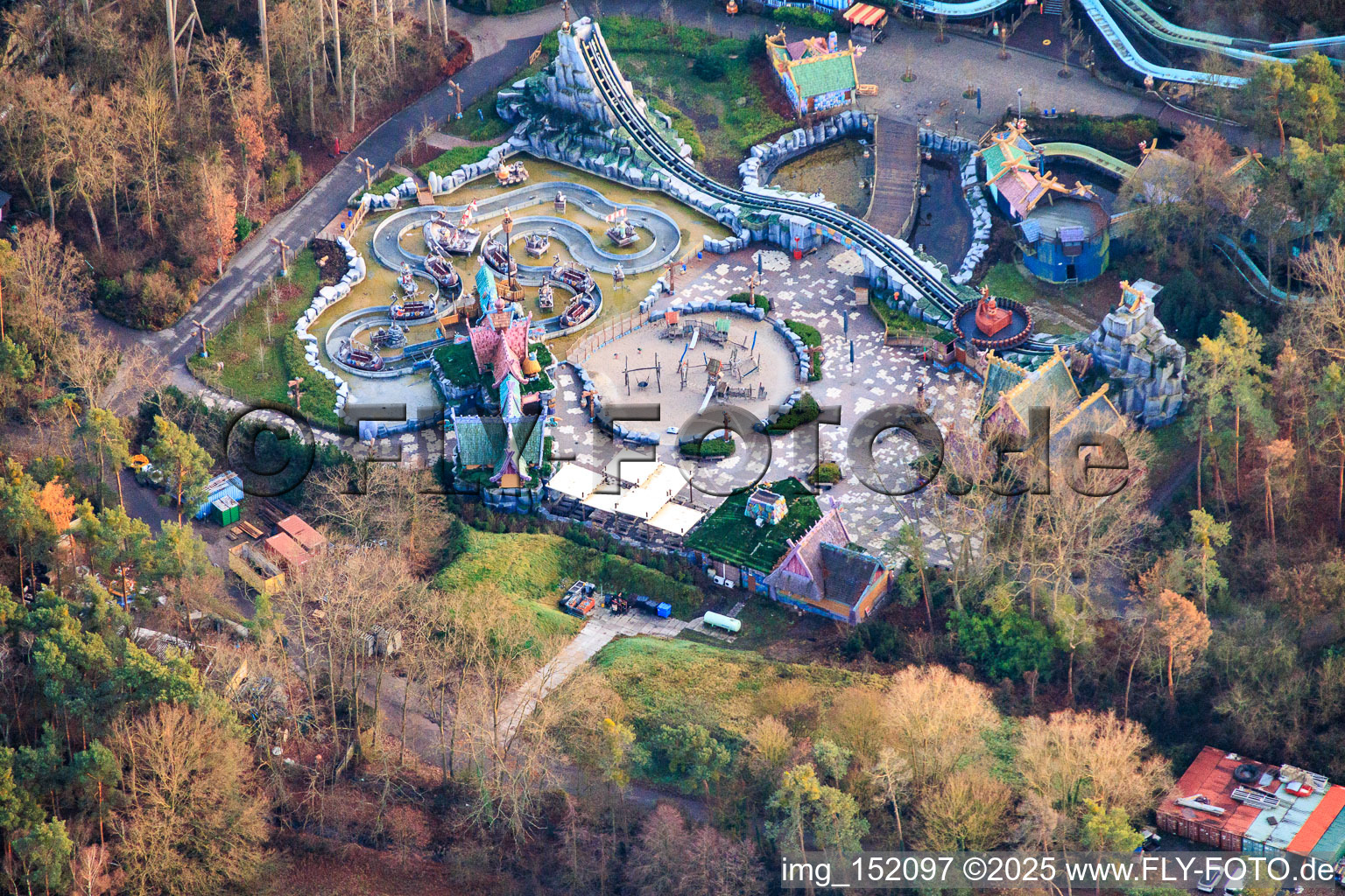 Wickieland in Plopsaland Germany in Haßloch in the state Rhineland-Palatinate, Germany