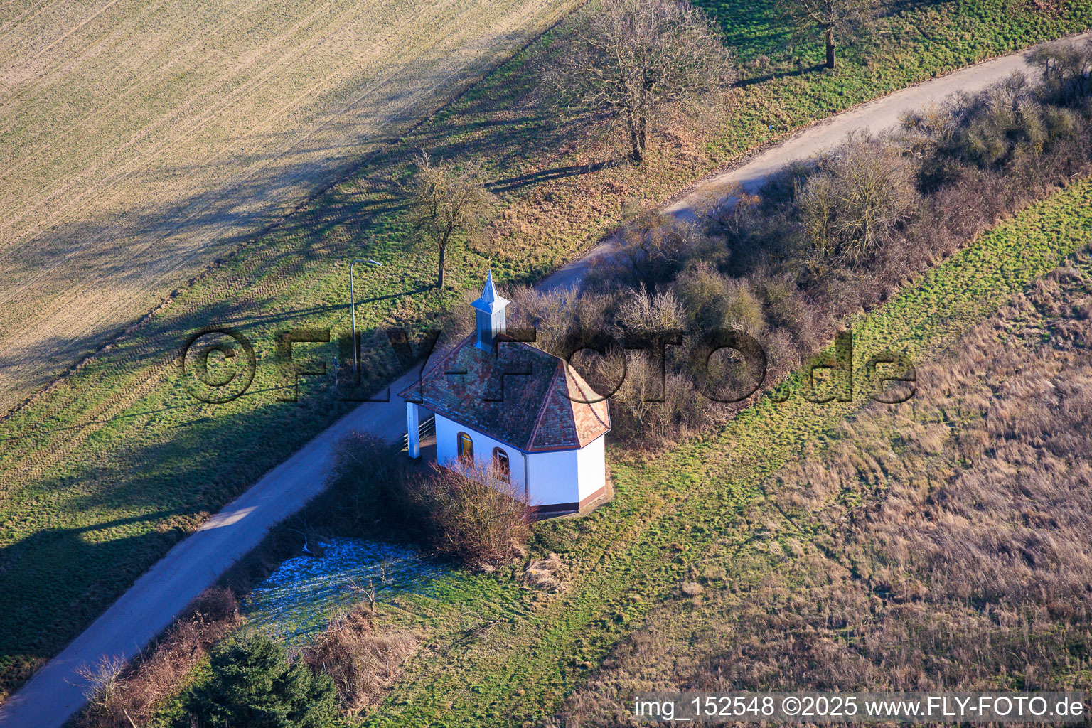 Poor Souls Chapel in Wörth am Rhein in the state Rhineland-Palatinate, Germany