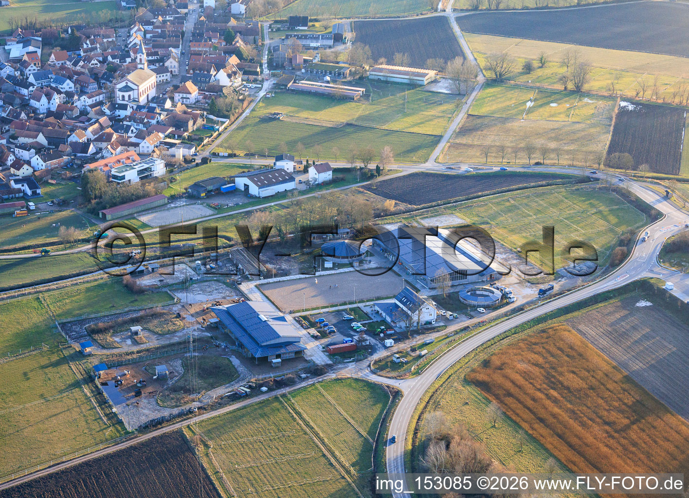 Erlenhof Neupotz in Leimersheim in the state Rhineland-Palatinate, Germany