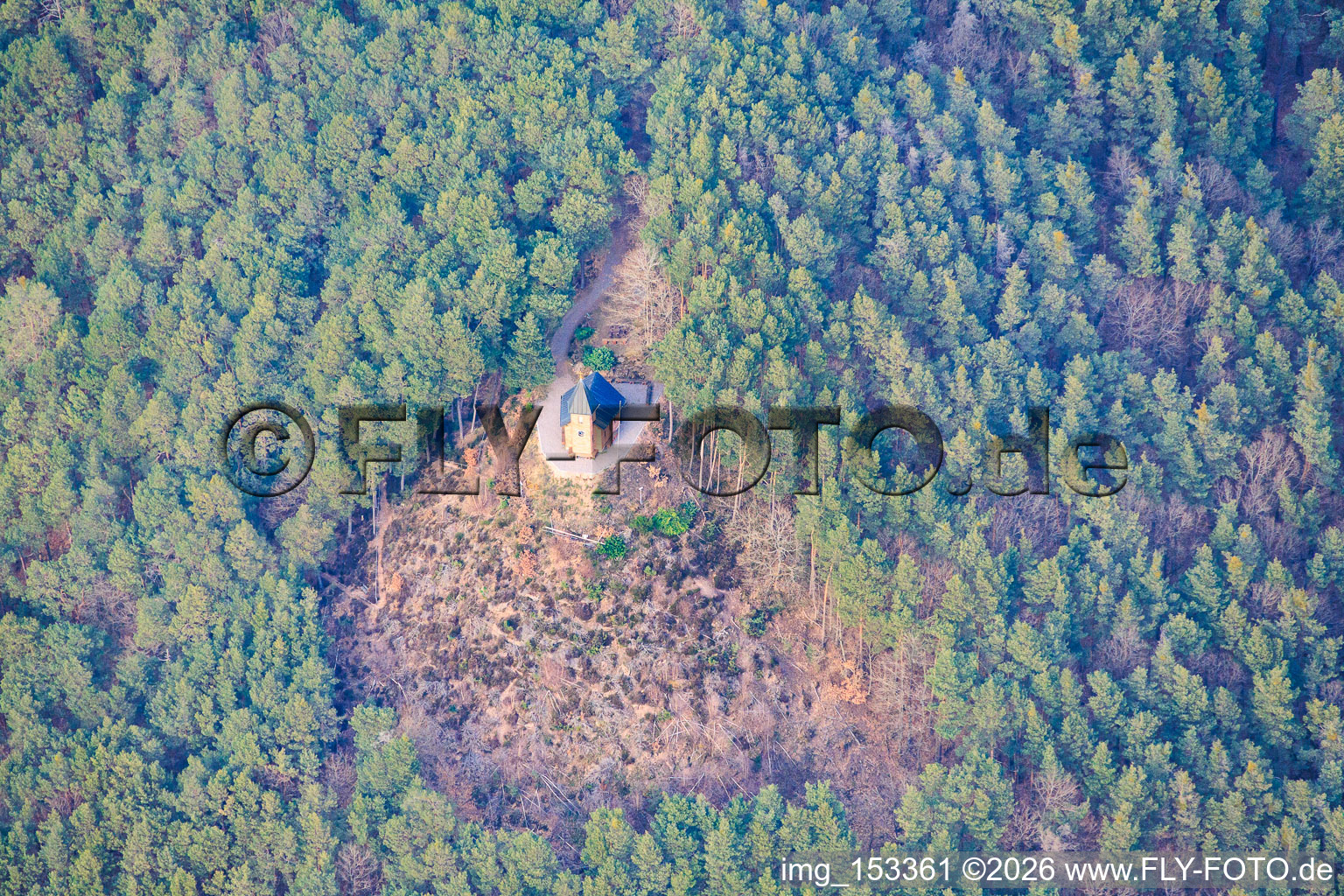 Peace Chapel in Birkenhördt in the state Rhineland-Palatinate, Germany