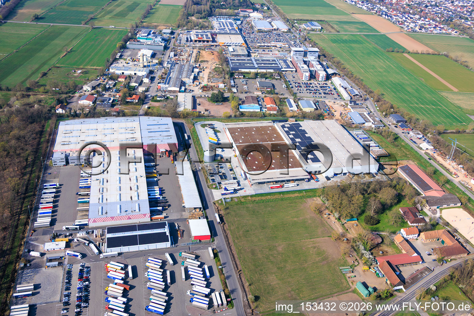 HORNBACH Bornheim in the district Dreihof in Bornheim in the state Rhineland-Palatinate, Germany