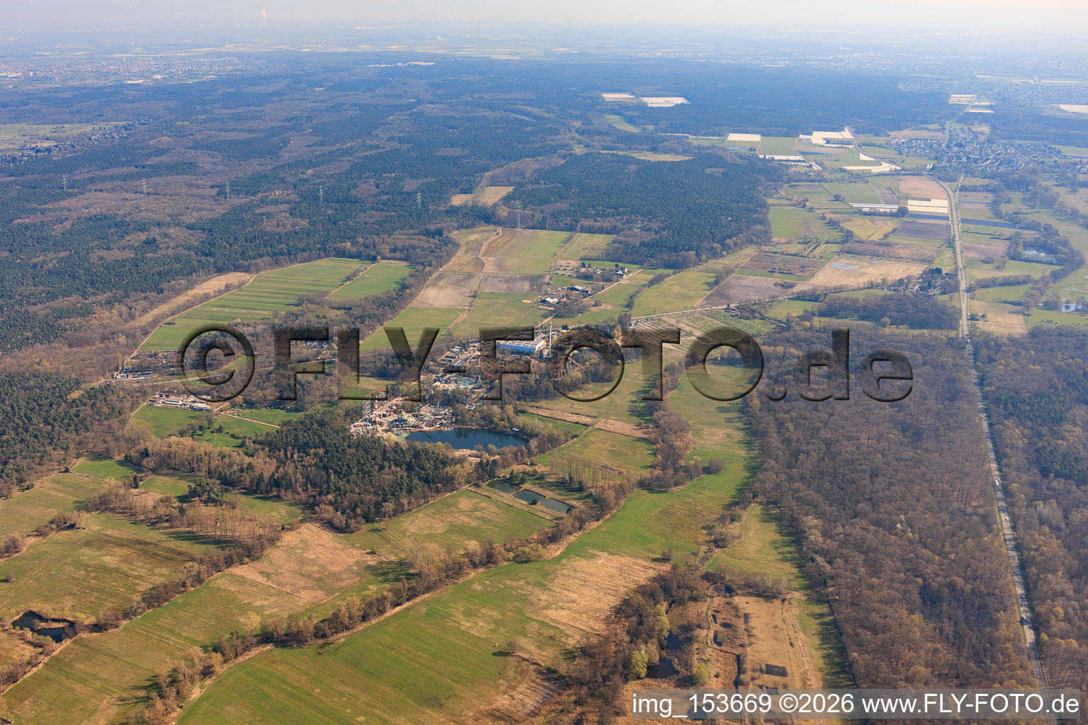 Plopsaland Germany in Haßloch in the state Rhineland-Palatinate, Germany