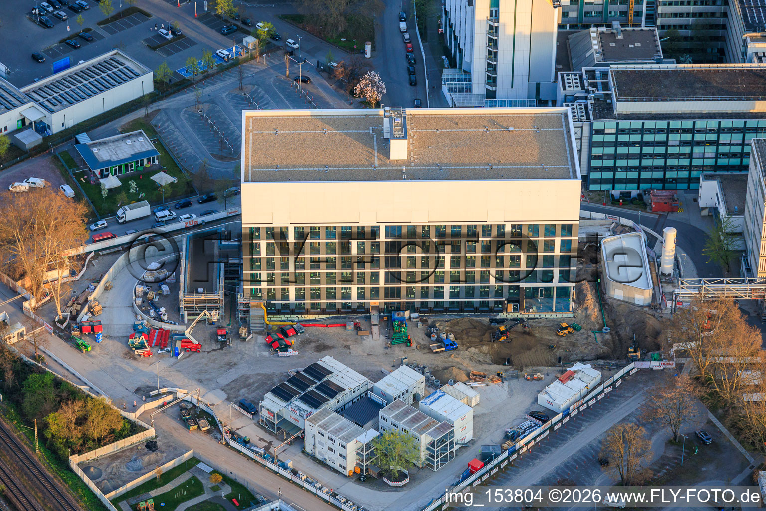 AbbVie Germany's new research and development building "LUnA" in Knollstr. in the district Süd in Ludwigshafen am Rhein in the state Rhineland-Palatinate, Germany