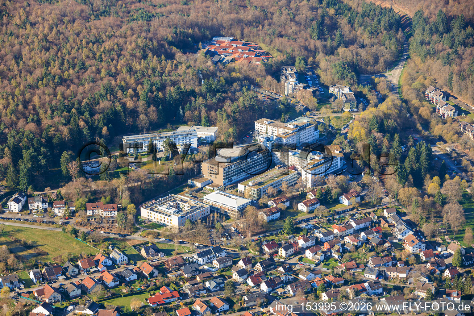 SRH Klinikum Karlsbad-Langensteinbach GmbH in the district Langensteinbach in Karlsbad in the state Baden-Wuerttemberg, Germany