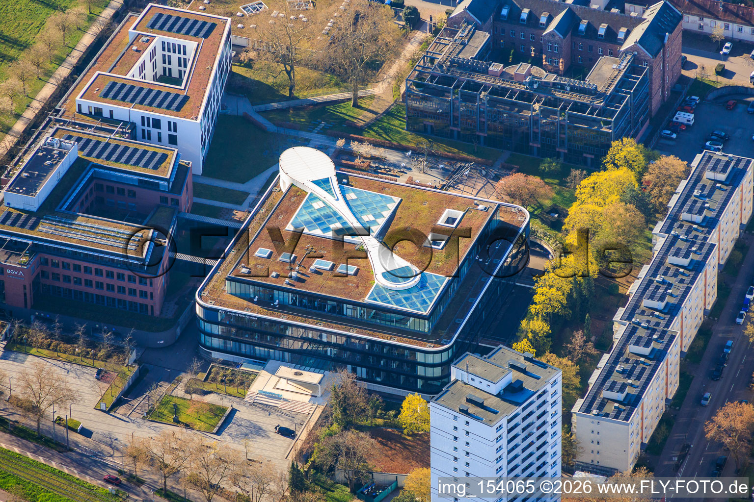 BGV Badische Versicherungen in the district Oststadt in Karlsruhe in the state Baden-Wuerttemberg, Germany