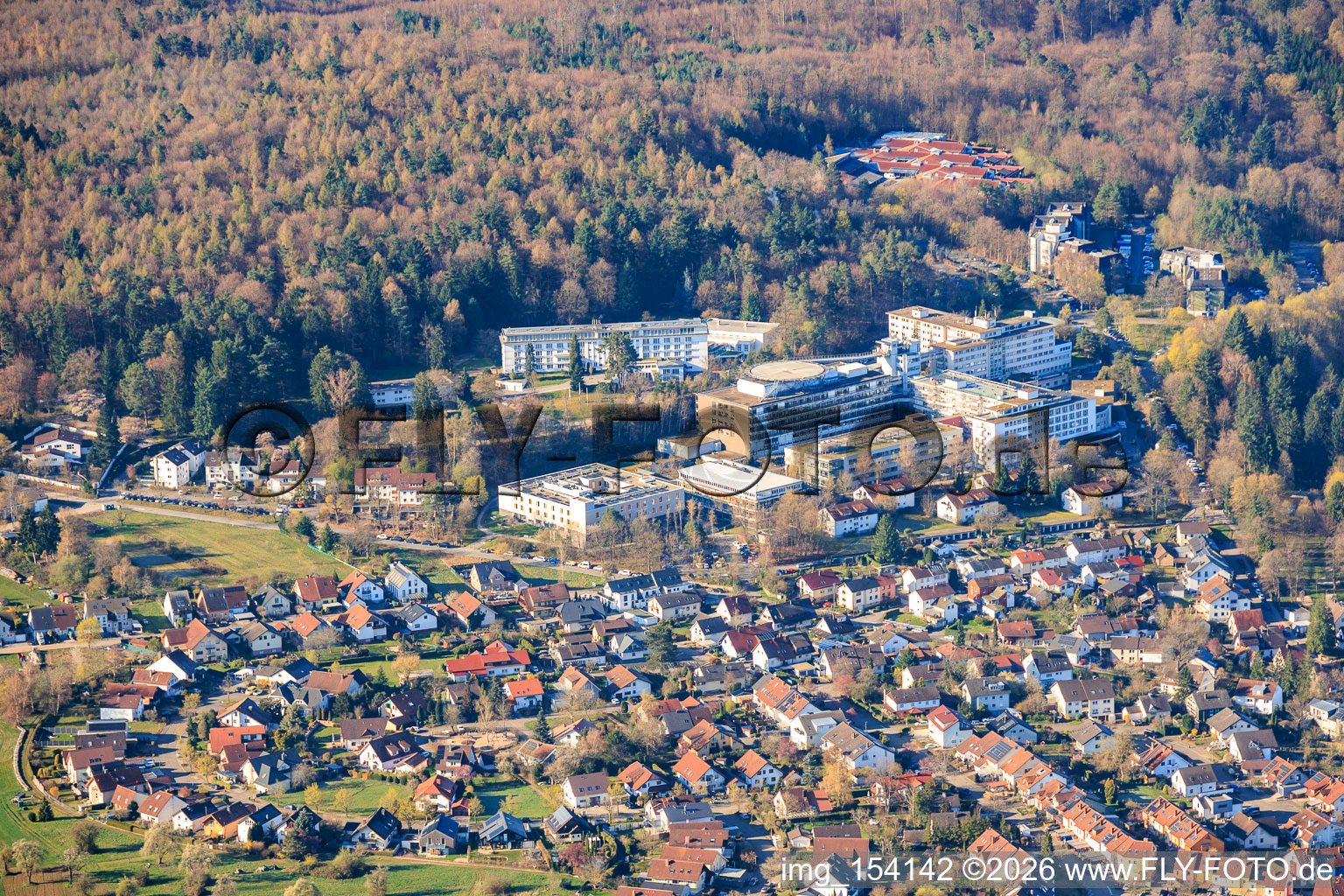 SRH Klinikum Karlsbad-Langensteinbach GmbH in the district Langensteinbach in Karlsbad in the state Baden-Wuerttemberg, Germany