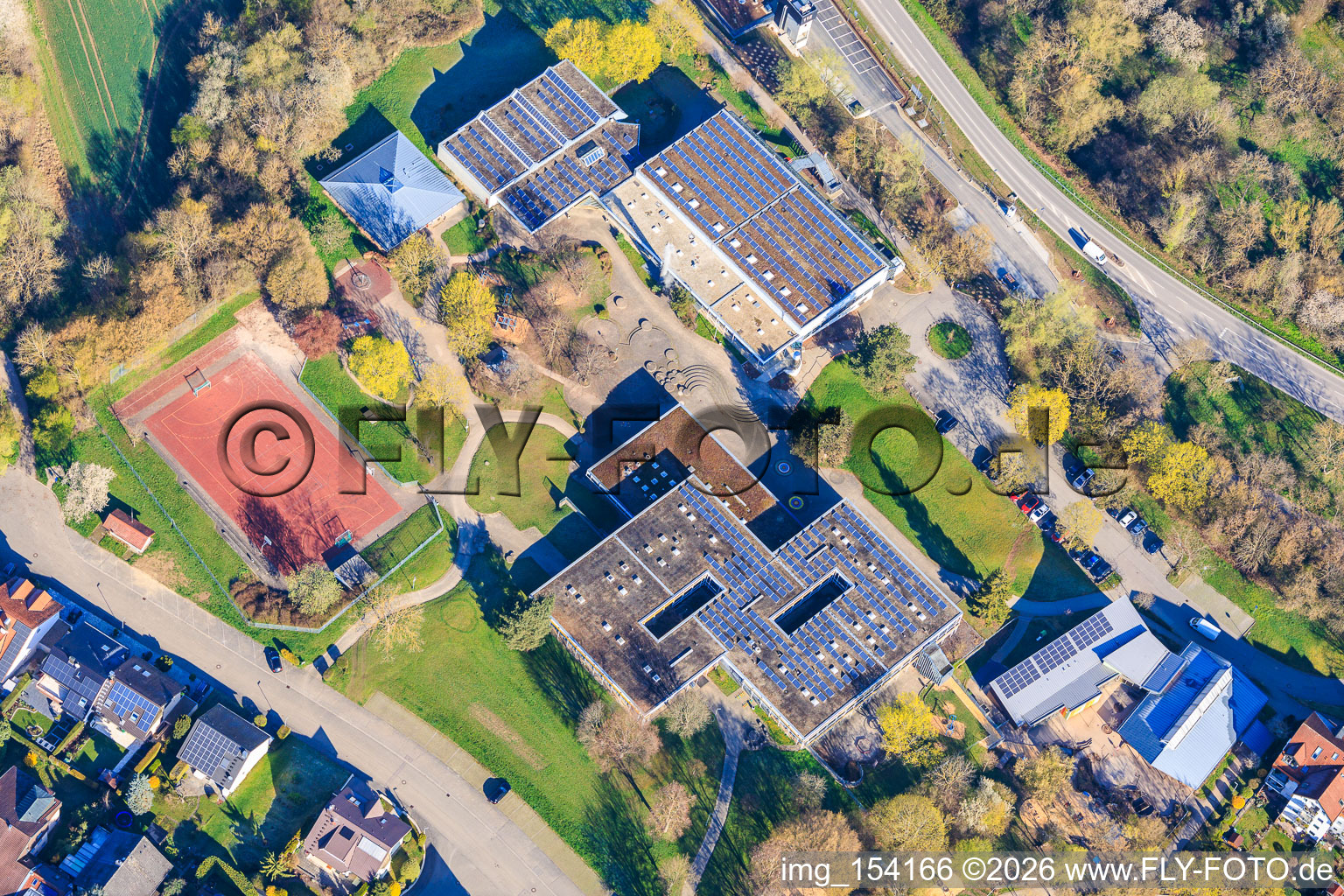 Johannes Kepler Primary School Dietlingen in the district Dietlingen in Keltern in the state Baden-Wuerttemberg, Germany