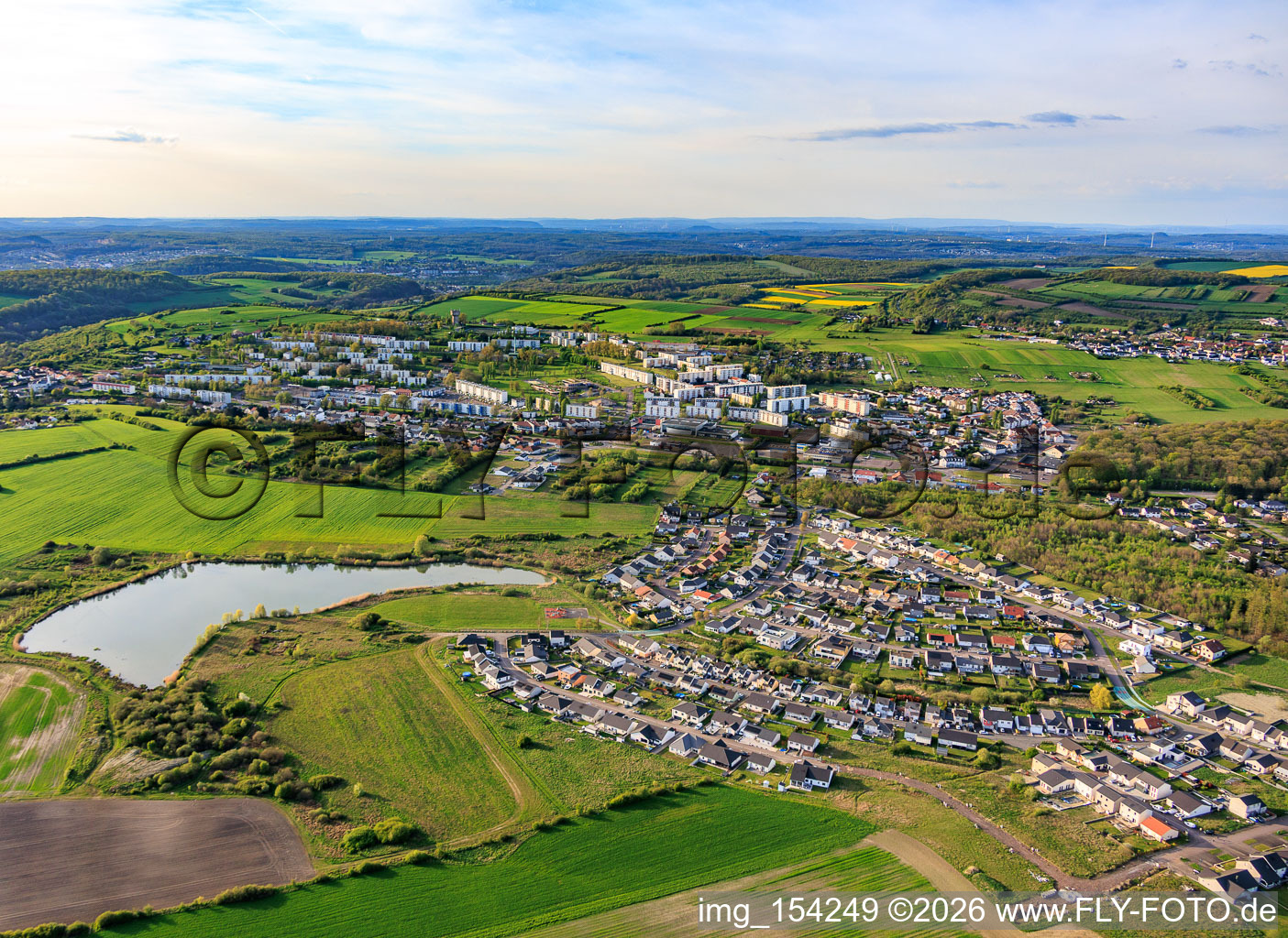 From the south in Farébersviller in the state Moselle, France