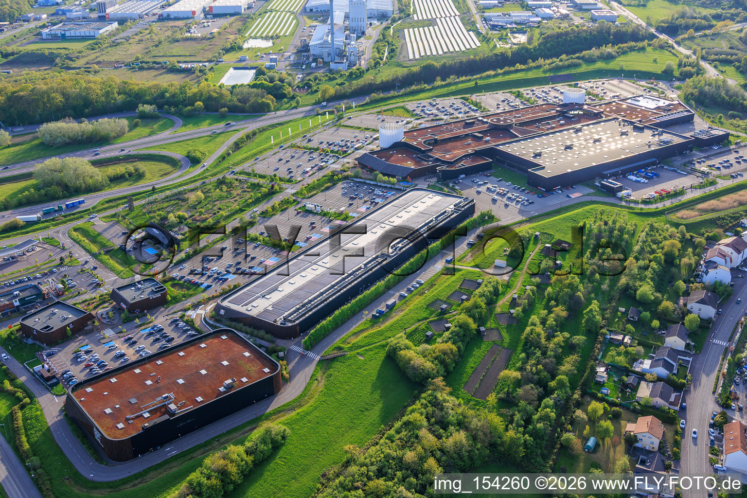 B'EST Shopping Centre with FNAC Farébersviller 3 and B'Fun Park in Farébersviller in the state Moselle, France