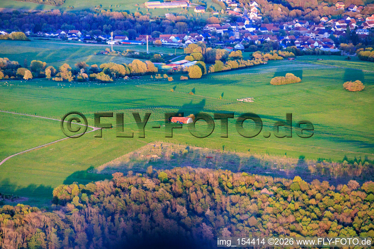 UL L'oiseau blanc airfield Achen in Achen in the state Moselle, France