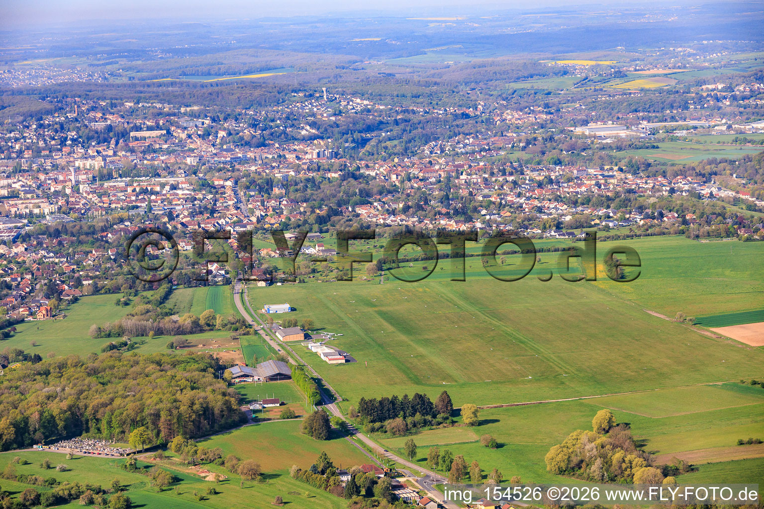 Sarreguemines Gliding Ground - Neunkirch in Frauenberg in the state Moselle, France