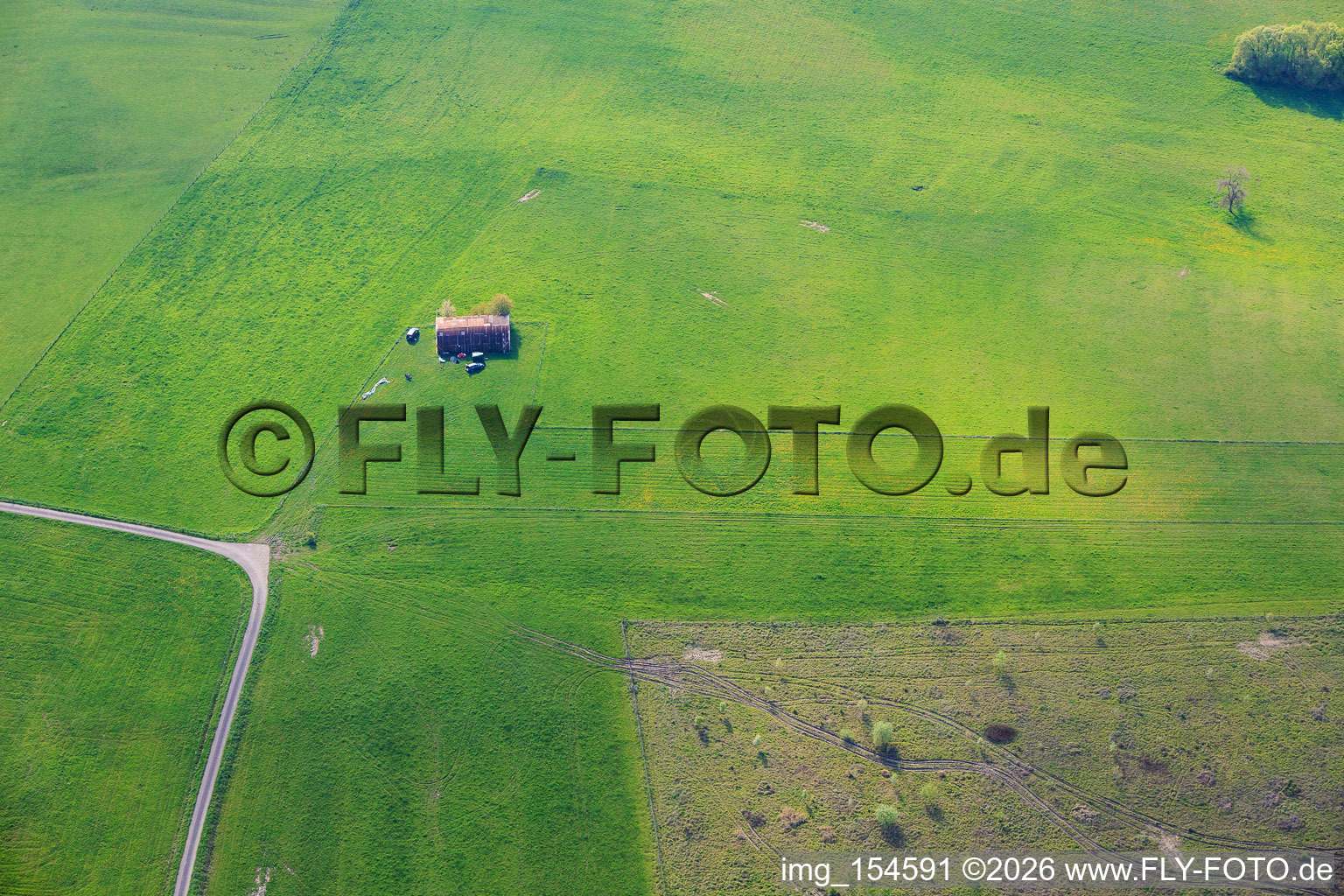UL L'oiseau blanc airfield Achen in Achen in the state Moselle, France