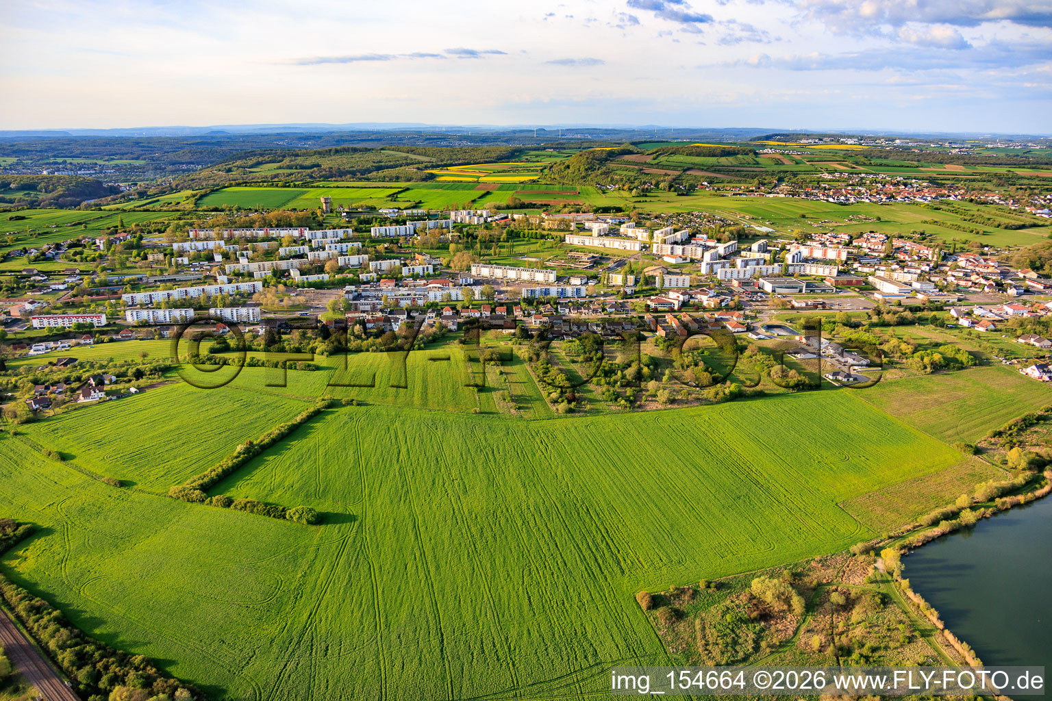 From the south in Farébersviller in the state Moselle, France