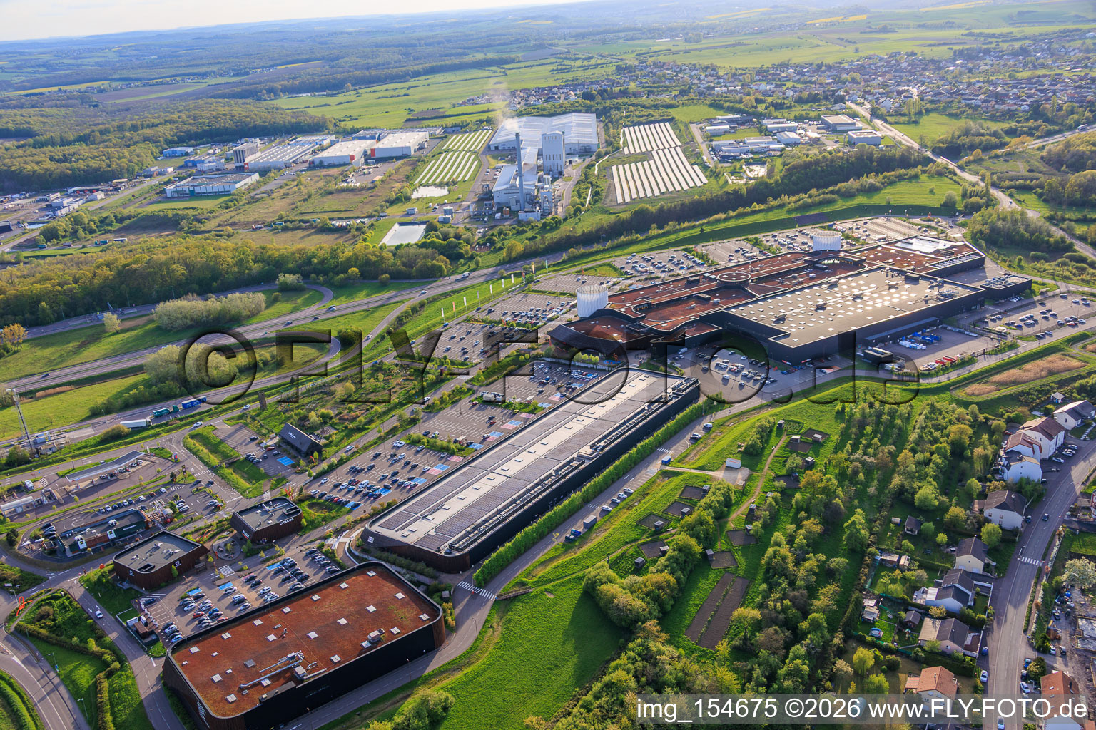 B'EST Shopping Centre with FNAC Farébersviller 3 and B'Fun Park in Farébersviller in the state Moselle, France