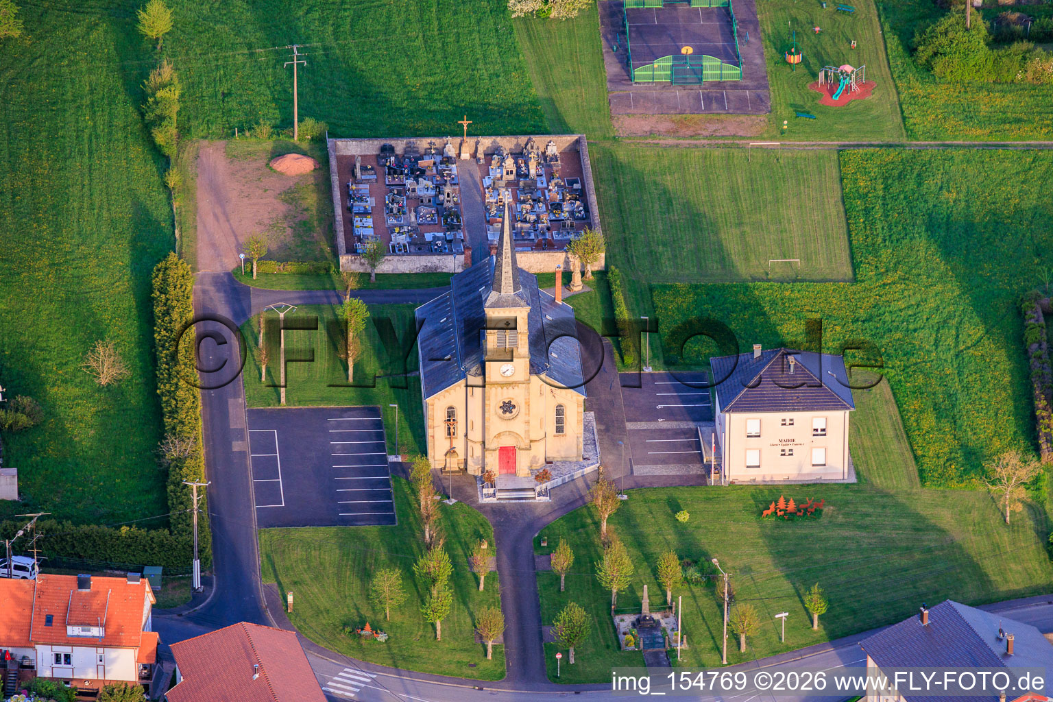 Church of Saint Joseph of the West in Frémestroff in the state Moselle, France