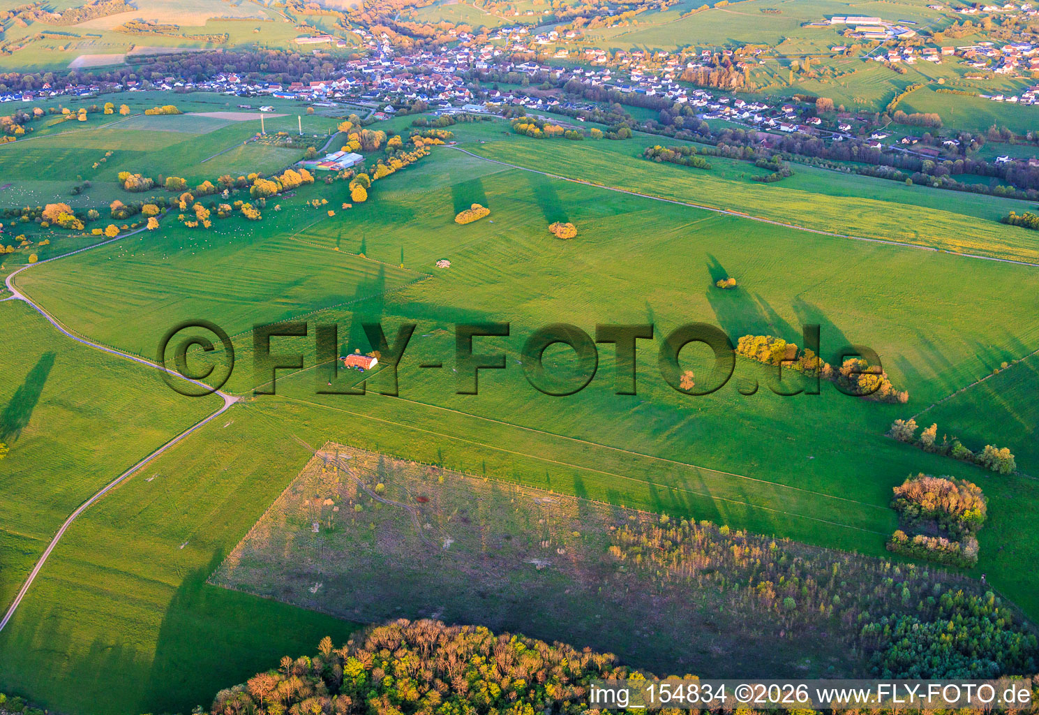 UL L'oiseau blanc airfield Achen in Achen in the state Moselle, France