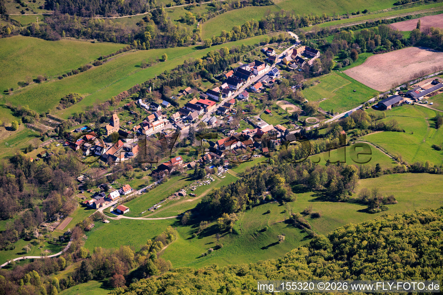 From the southwest in the district Leutra in Jena in the state Thuringia, Germany